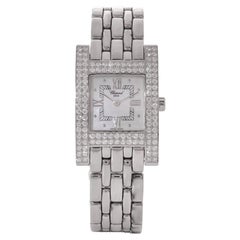 Chopard 18kt. white gold Quartz ladies' wristwatch with BOX and PAPERS