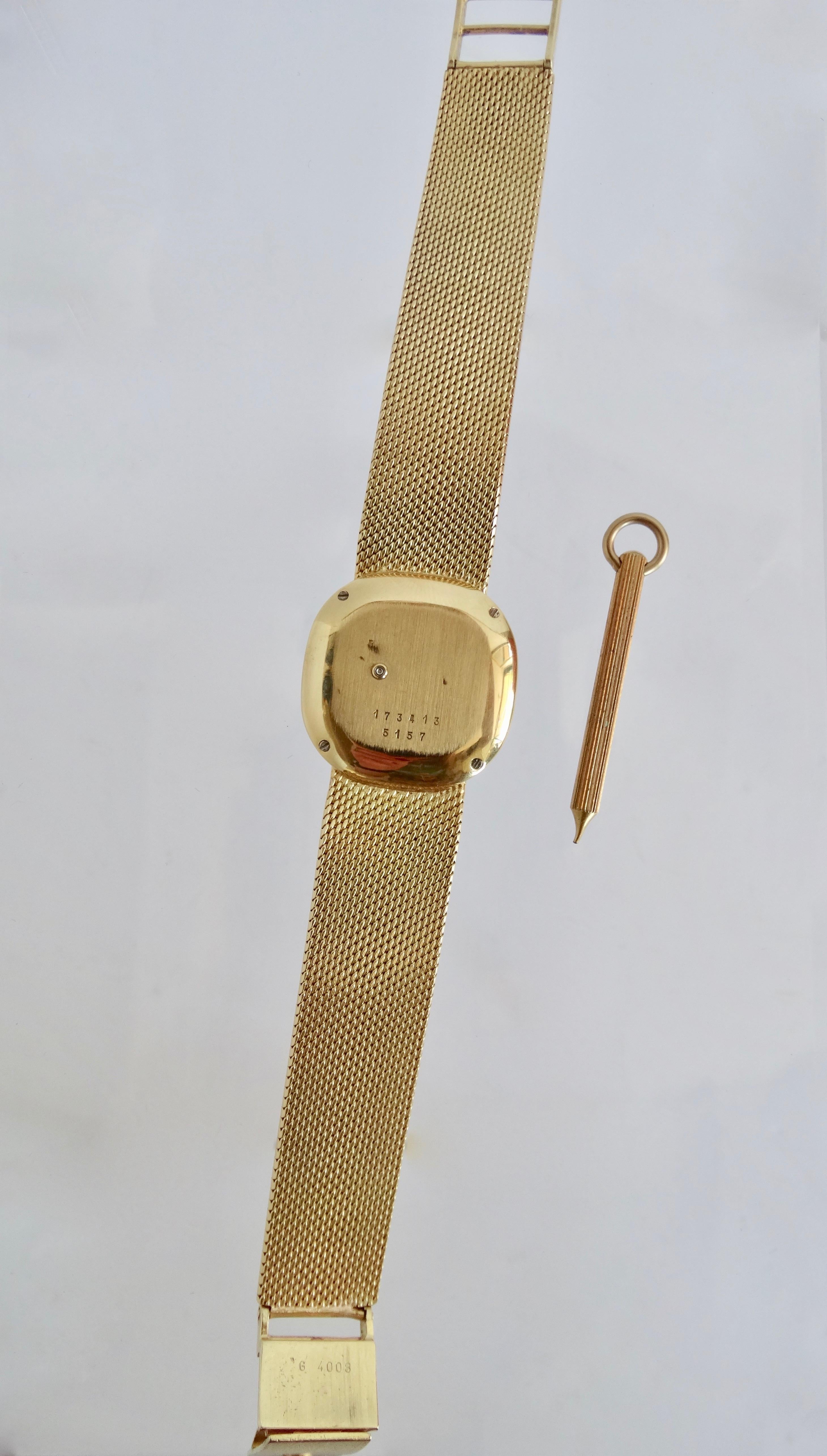 Chopard Happy Diamonds 18K Yellow Gold Watch 5