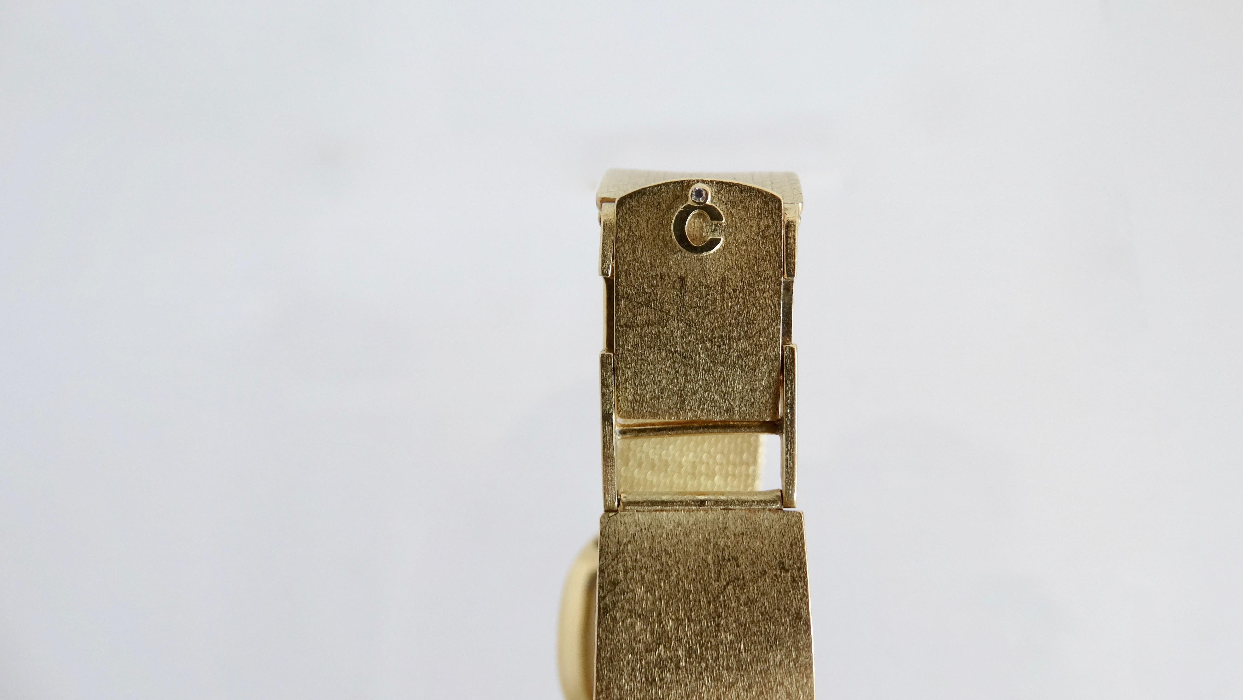 Chopard Happy Diamonds 18K Yellow Gold Watch 2