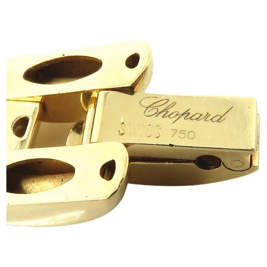 Chopard 3 Carat 18k Yellow Gold Watch In Excellent Condition For Sale In Chicago, IL