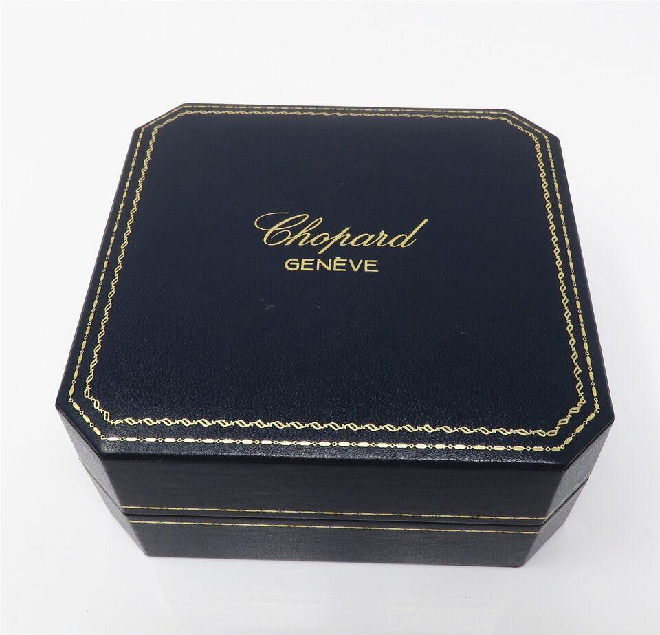 Chopard 3 Carat 18k Yellow Gold Watch For Sale 1