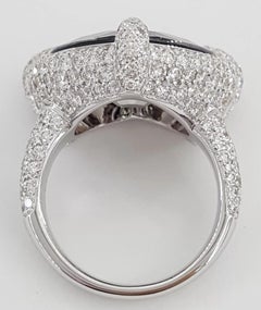 CHOPARD 4.5 Carat Happy Diamonds Heart Pave Ring