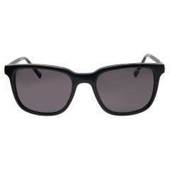 Gafas de sol Chopard con montura de acetato negro brillante y lentes ahumadas polarizadas 95221-0521