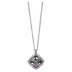 Chopard Colgante Imperiale Amatista y Diamante Oro Blanco 18ct