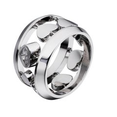 Chopard Amore Hearts White Gold and Diamond Ring 82/7219