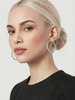 Chopard Artisan Pieces Boucles d'oreilles en or blanc 18K avec diamants