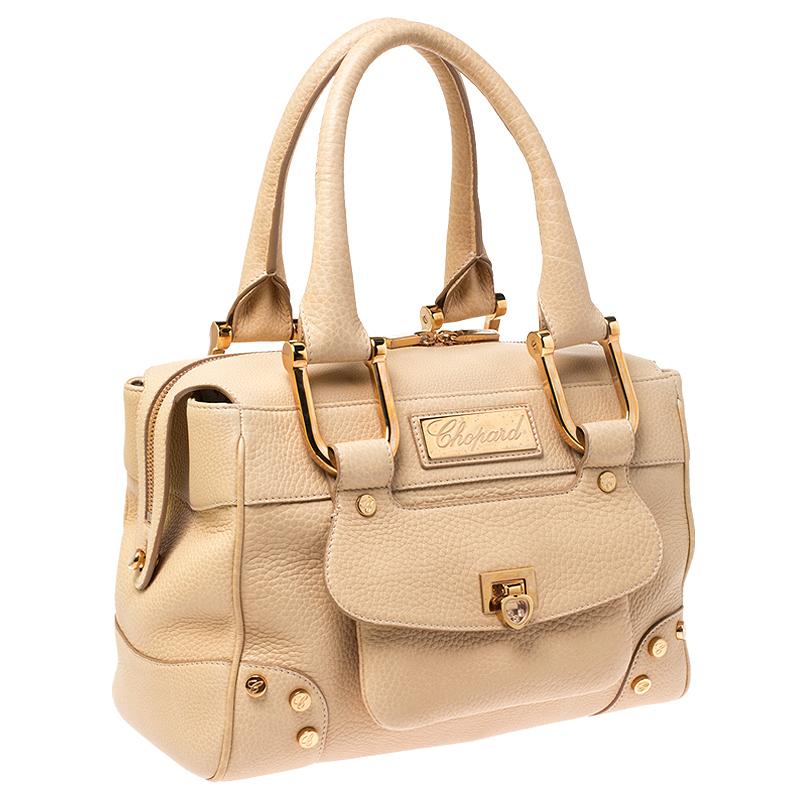 beige diamond bag