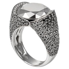 Chopard schwarzer Diamanten-Cocktailring