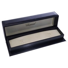 Chopard Black Leather Bracelet/Watch Box, 20th Century, UK Origin