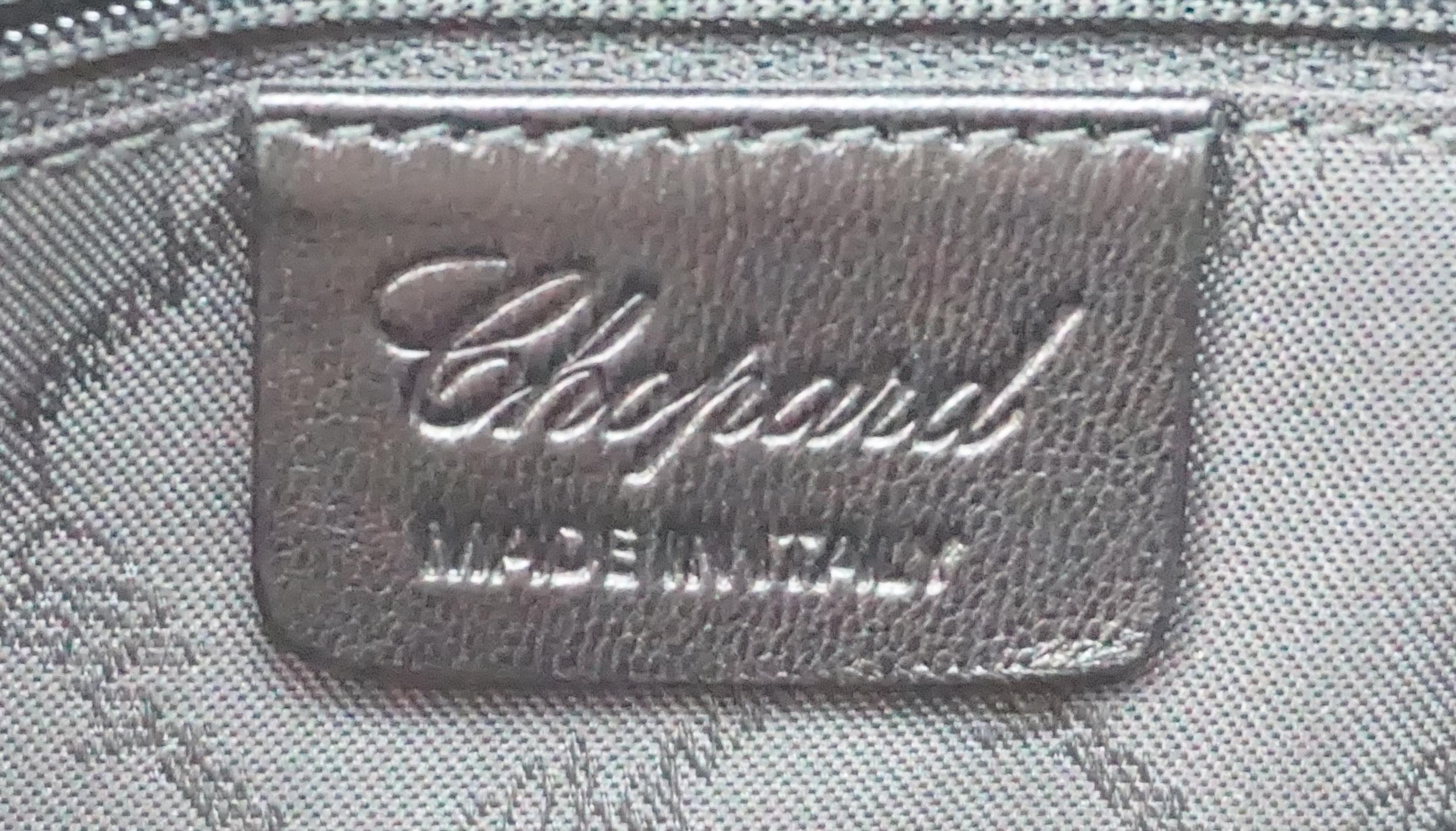 Women's Chopard BLACK quilted lambskin Imperial handbag