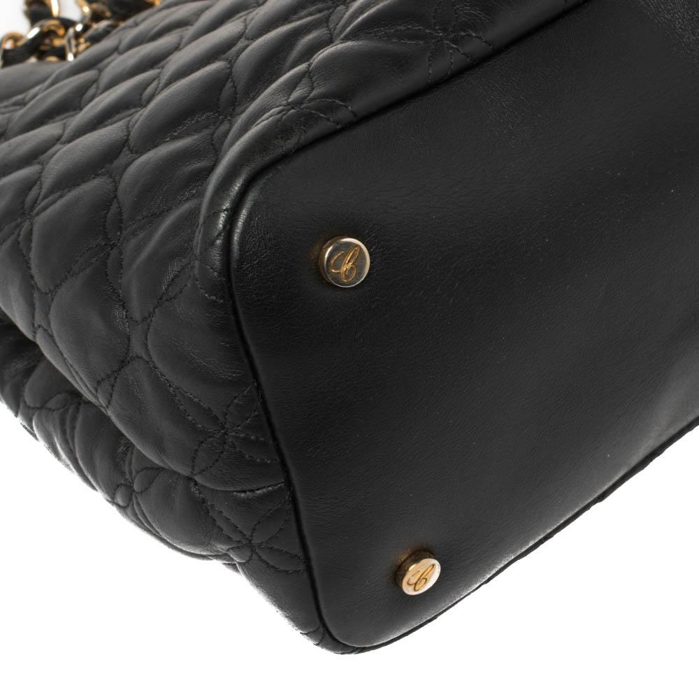 Chopard Black Quilted Leather Imperiale Shoulder Bag 1
