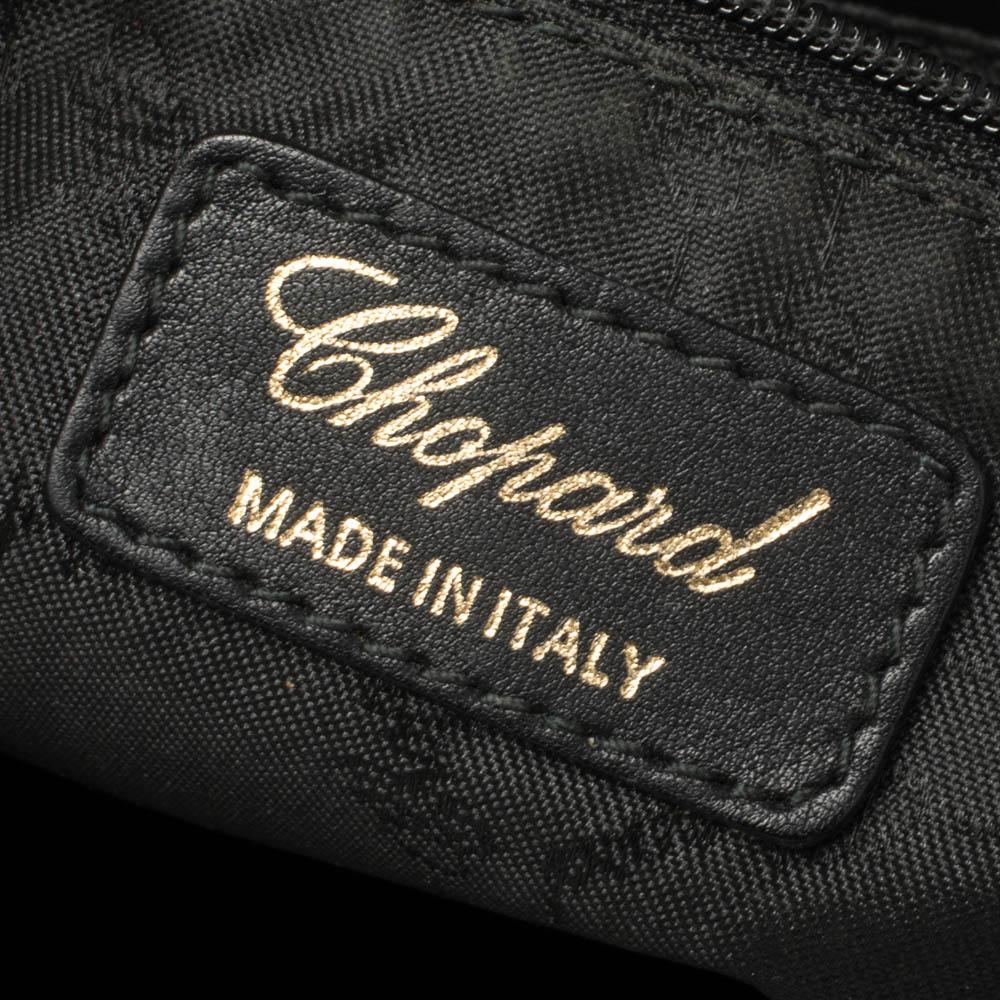 Chopard Black Quilted Leather Imperiale Shoulder Bag 3