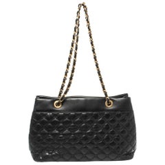 Chopard Black Quilted Leather Imperiale Shoulder Bag