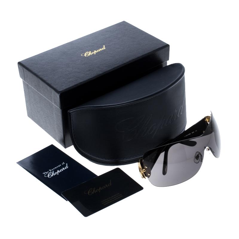 Chopard Black SCH 939S Shield Sunglasses 2