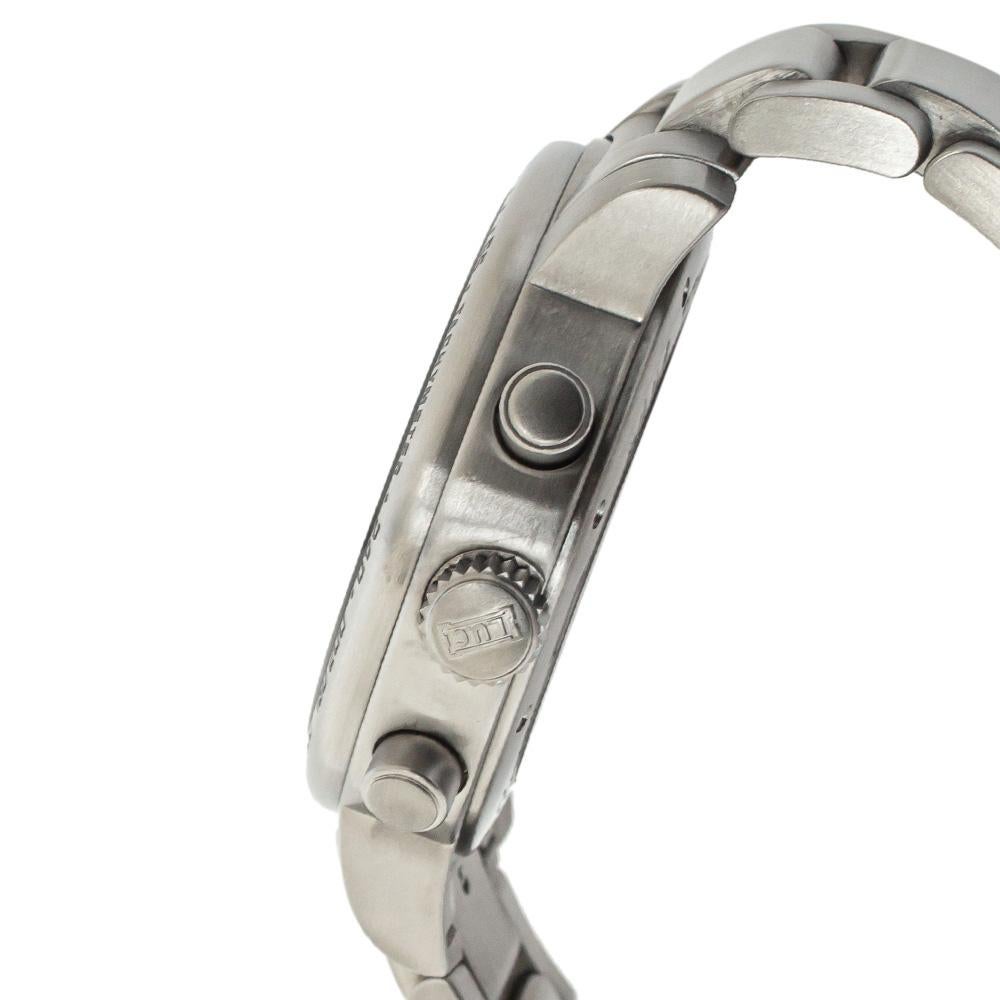 Chopard Black Titanium Mille Miglia Chronograph 15/8915 Men's Wristwatch 39 mm 2