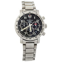 Chopard Black Titanium Mille Miglia Chronograph 15/8915 Men's Wristwatch 39 mm
