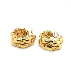 Boucles d'oreilles en or 18 carats Chopard Casmir, circa 1990