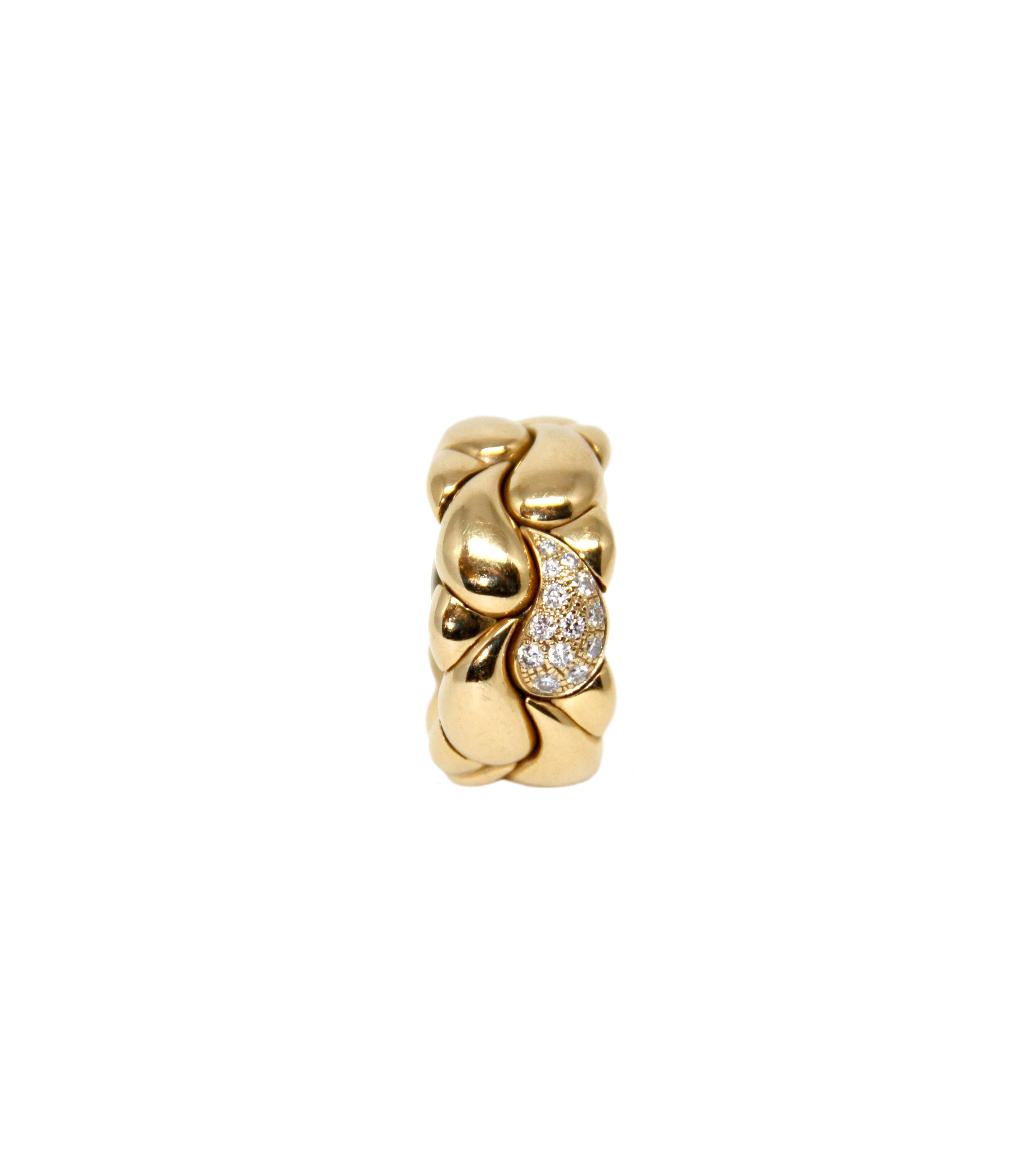 chopard gold ring