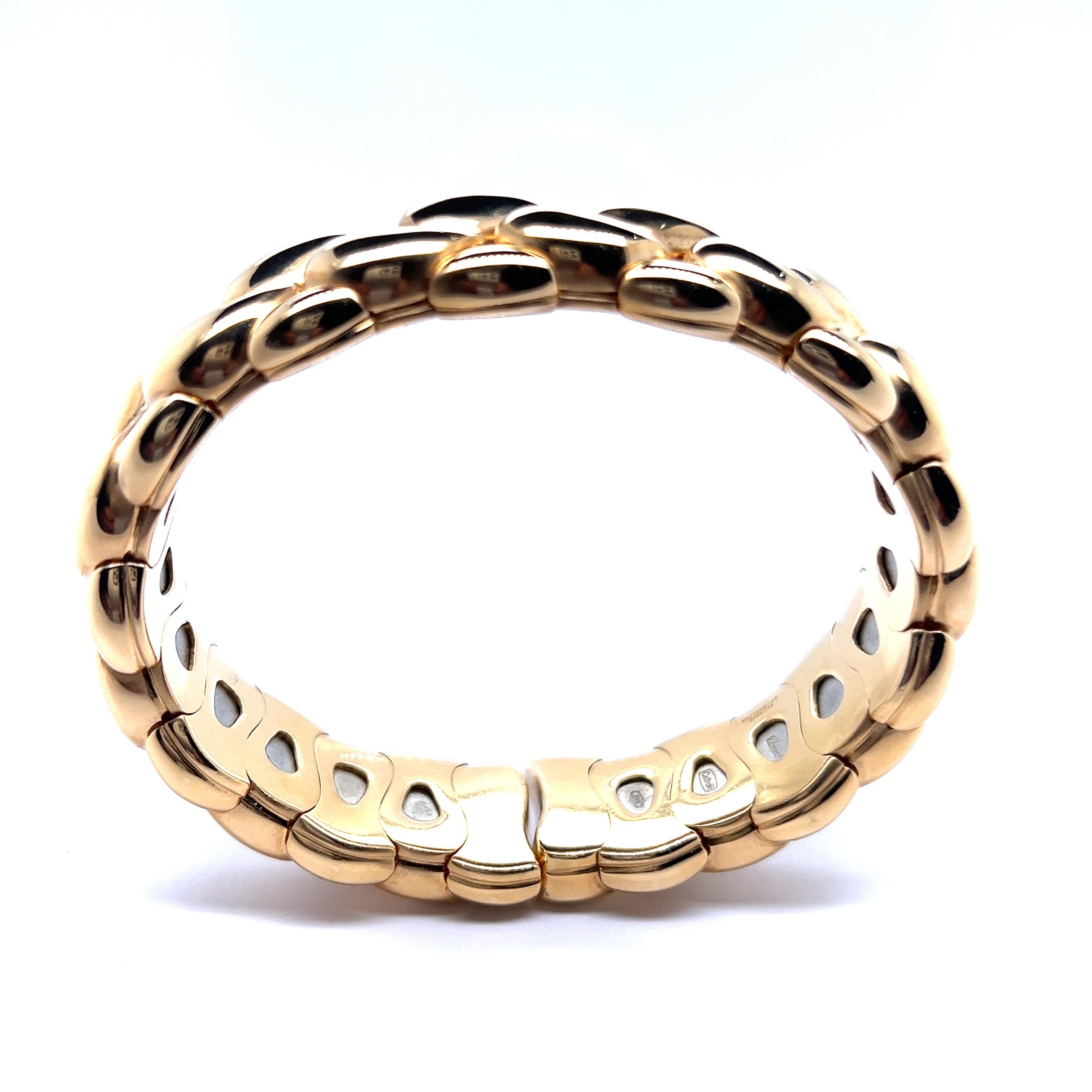 Women's or Men's Chopard Casmir Bracelet in 18 Karat Yellow Gold
