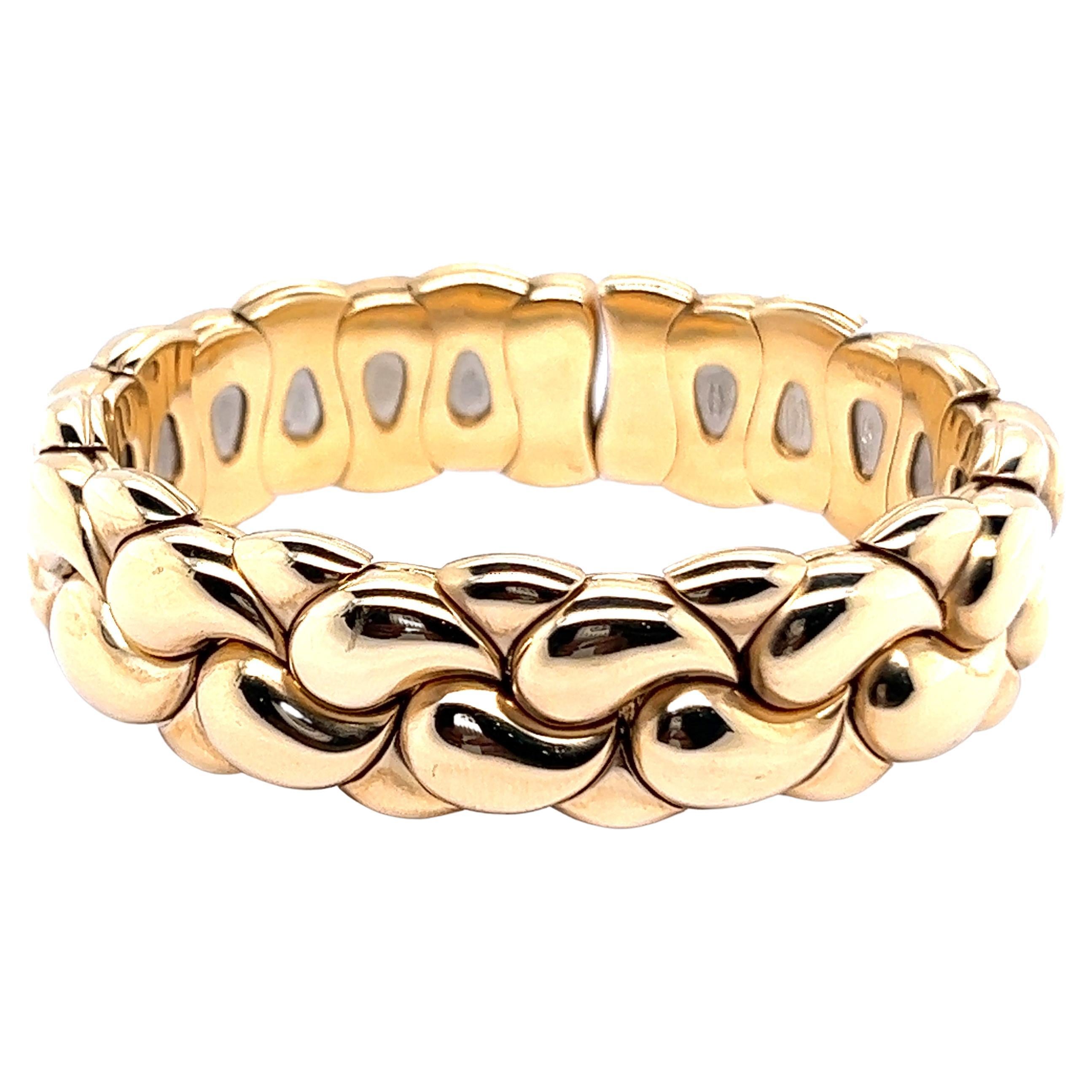 Chopard Casmir Bracelet in 18 Karat Yellow Gold