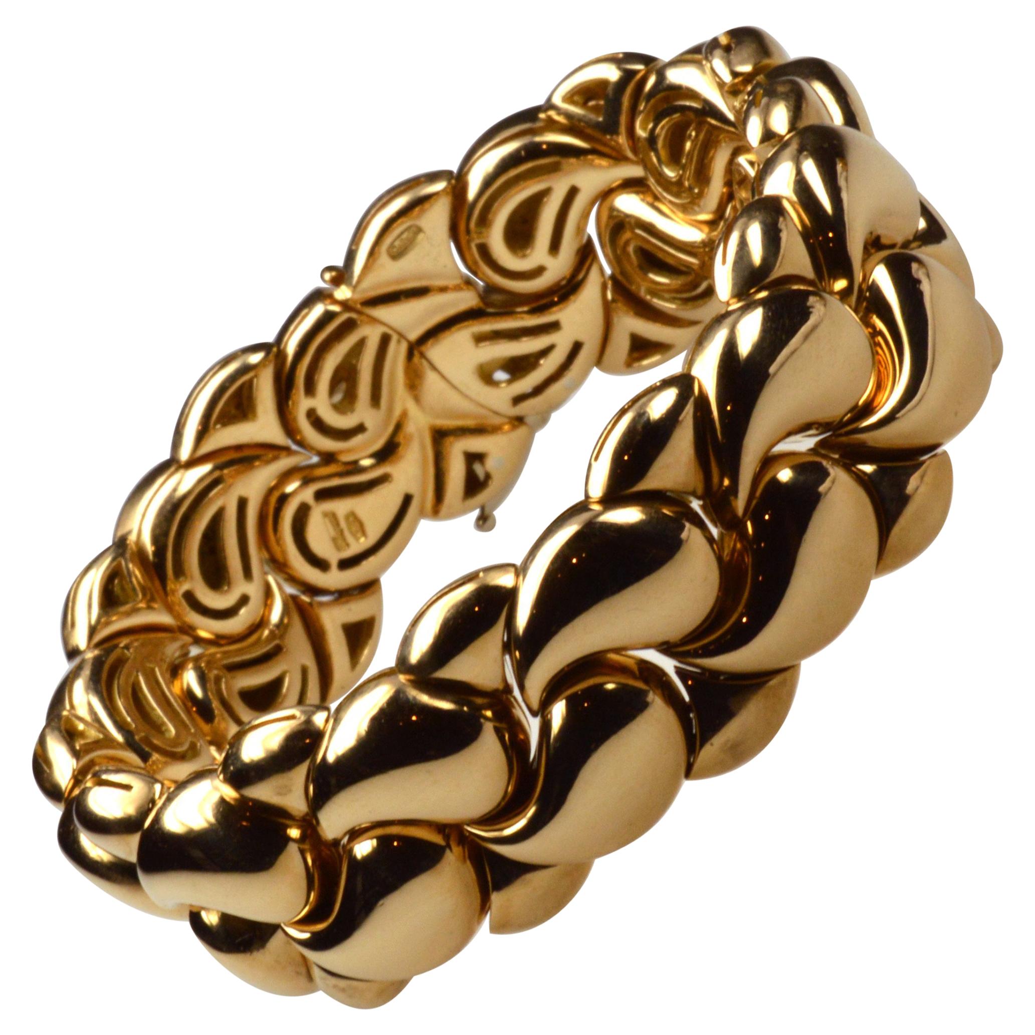 Chopard Casmir Gold Bracelet For Sale