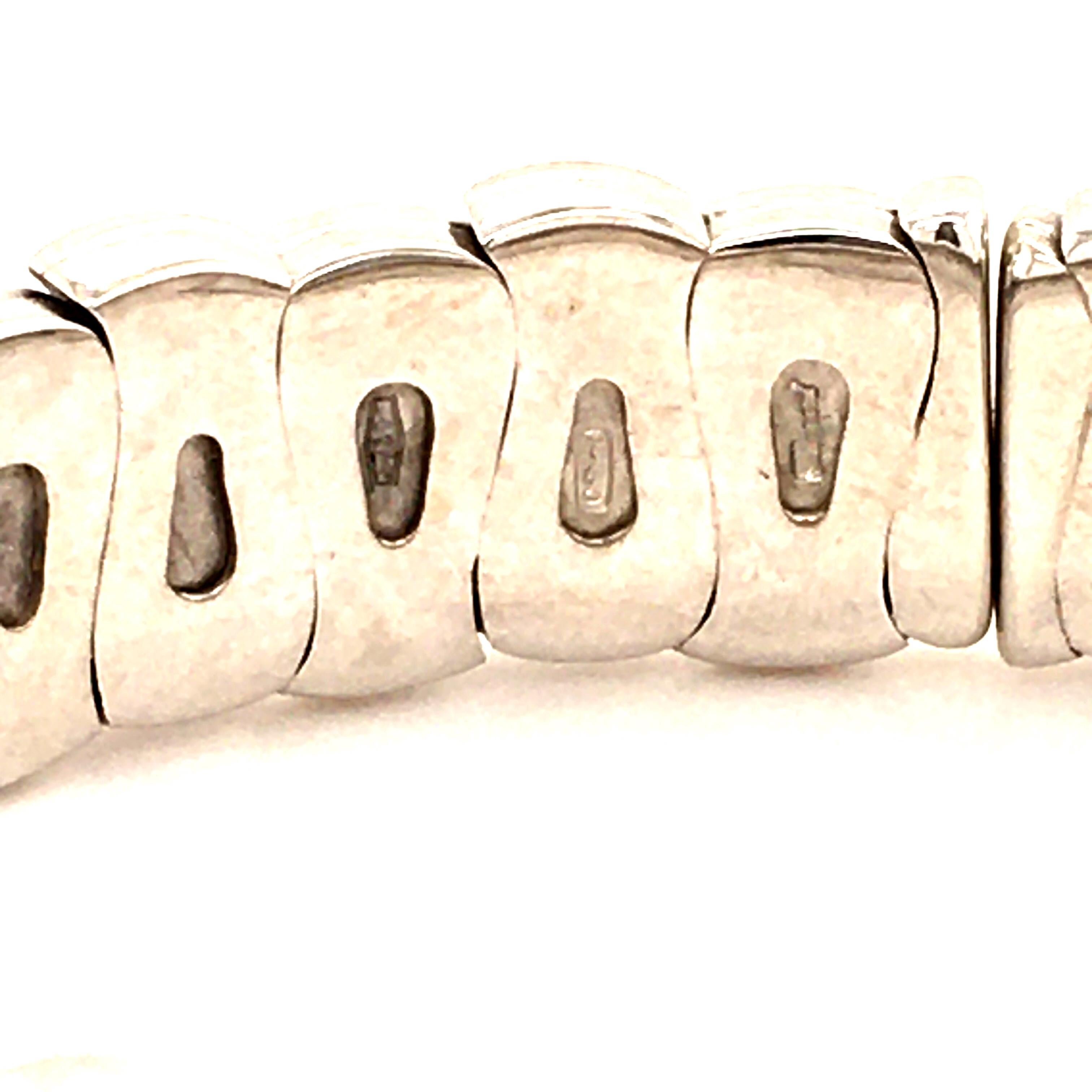 Contemporary Chopard Casmir White Gold Diamond Open Bracelet