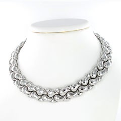 Chopard, collier Casmir en or blanc