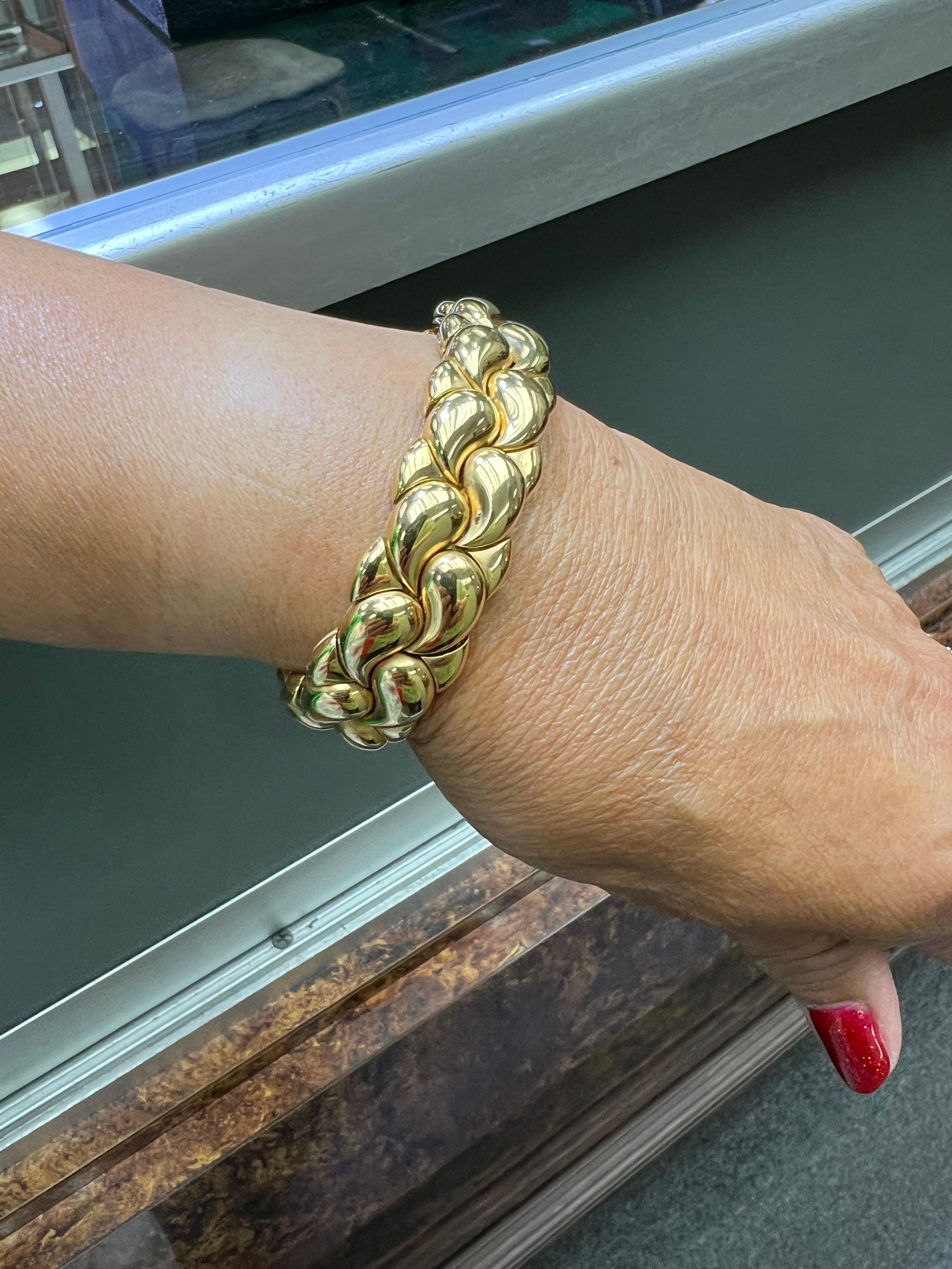 Chopard Casmir Gelbgold Manschettenarmband (Zeitgenössisch)