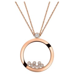 Chopard Chopard Happy Diamonds Icons Rose Gold Pendant