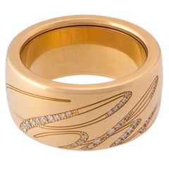 Chopard Chopardissimo 18 Karat Rose Gold and Diamonds Ring