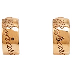 Chopard Chopardissimo 18k Rose Gold Earrings