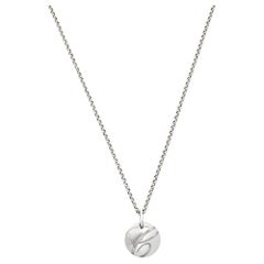 Chopard Chopardissimo 18K White Gold Pendant Necklace