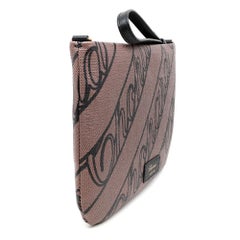 Chopard Chopardissimo Brown Canvas Mini Pouch 95000-1214