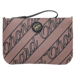 Chopard Chopardissimo Mini bolsa de lona marrón 95000-1214