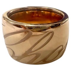 Anello Chopard Chopardissimo Contemporary Design in oro giallo 18 ct.