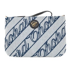 Chopard Chopardissimo Mini Bolsa de tela ética azul 95000-1213
