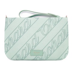 Chopard Chopardissimo Mint Green Canvas Mini Pouch 95000-1215
