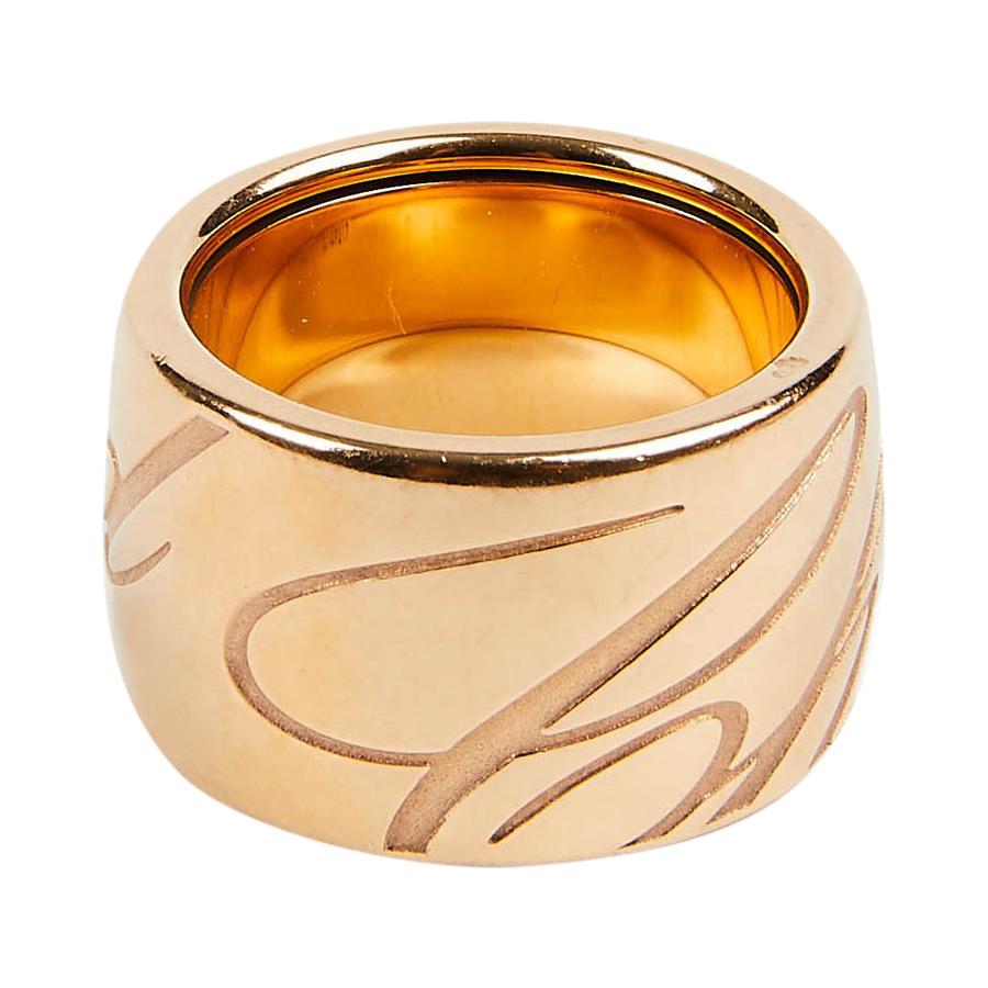 CHOPARD Chopardissimo Pink Gold Ring 