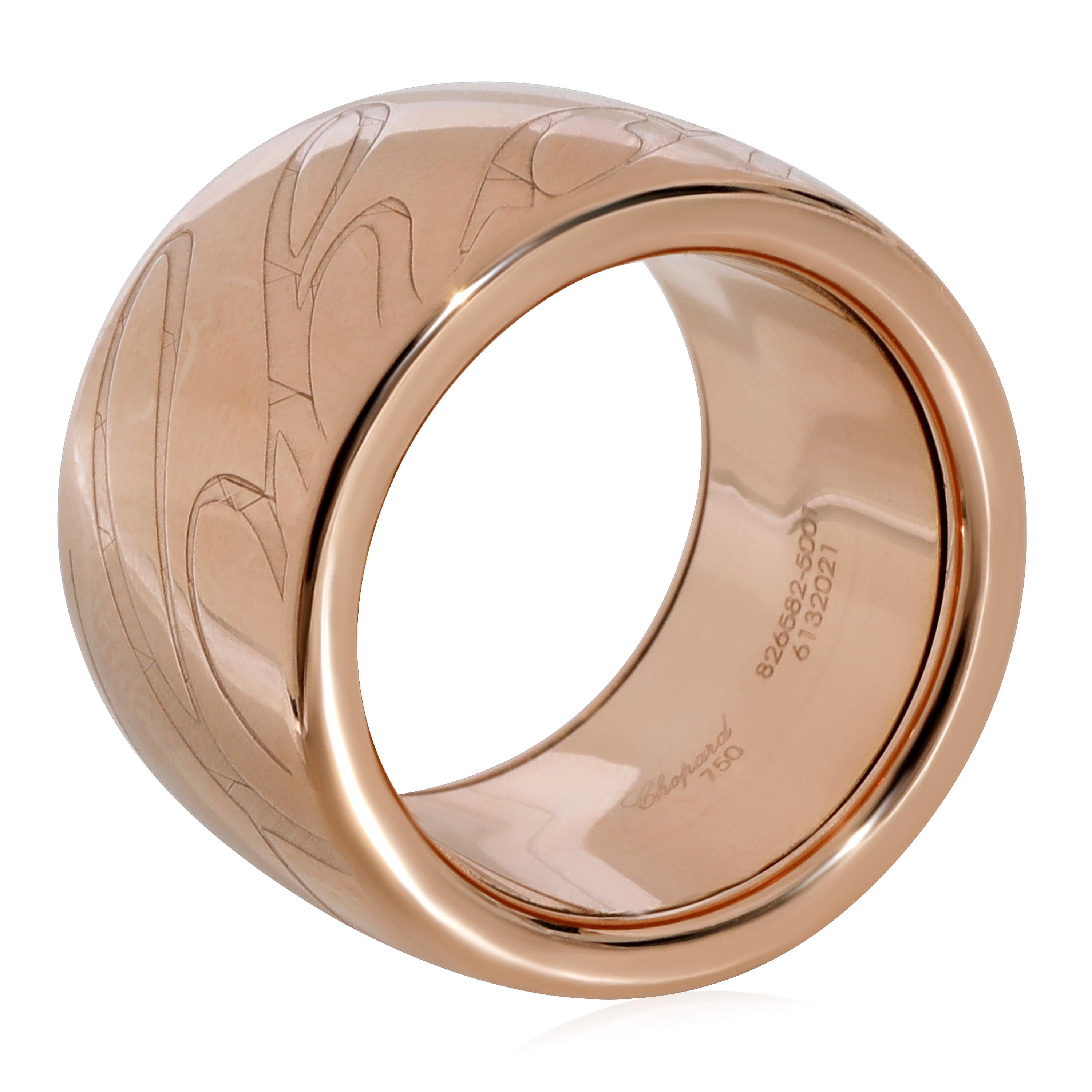 Chopard Chopardissimo-Ring aus 18 Karat Roségold 1