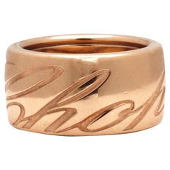 Used Chopard 'Chopardissimo' Rose Gold Ring