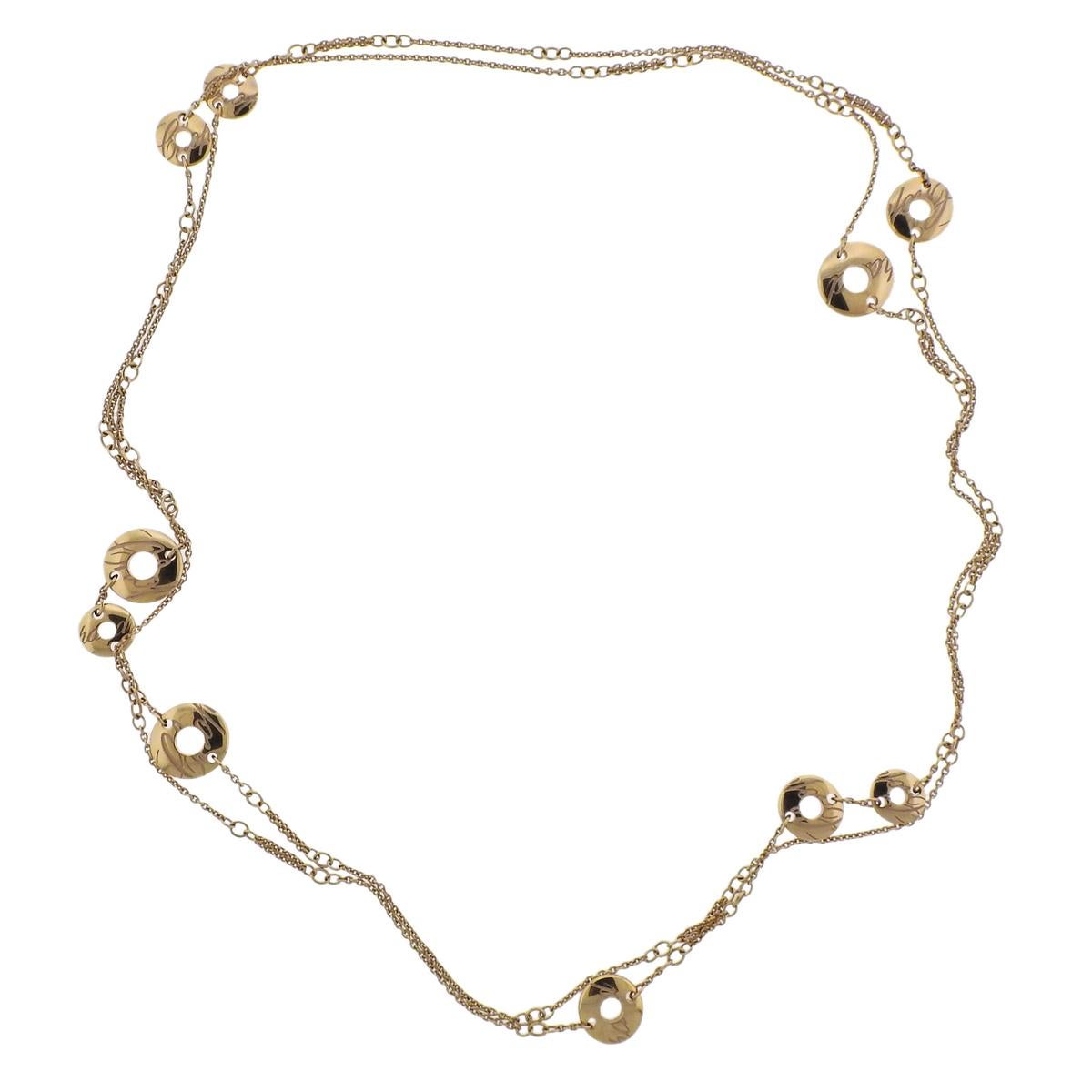 Chopard Choppardissimo Gold Long Station Necklace