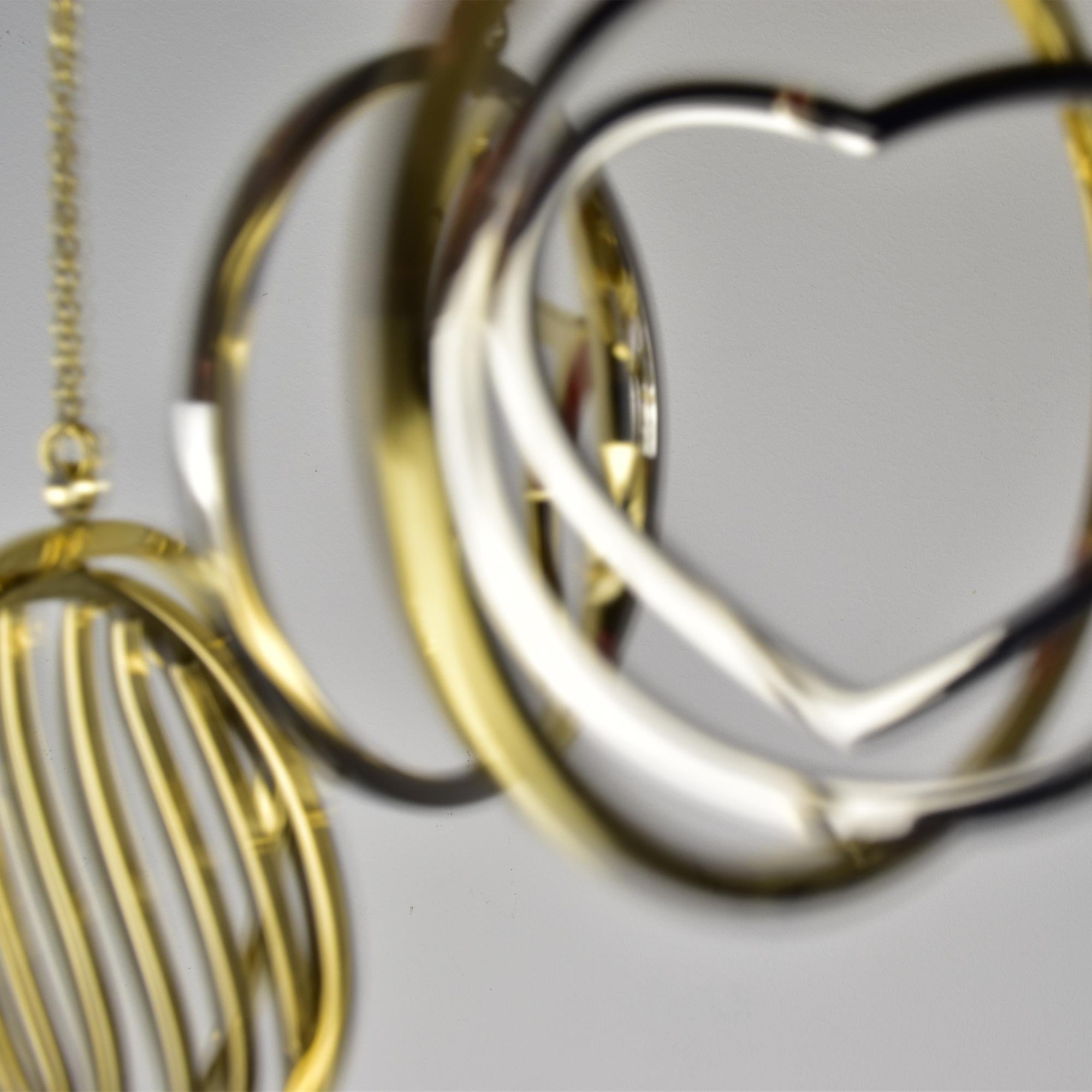 Chopard Weihnachtsbaum Metall Ornamente Satz von 3 im Angebot 3
