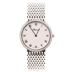 Chopard Classic Round Manual Watch White Gold with Diamond Bezel