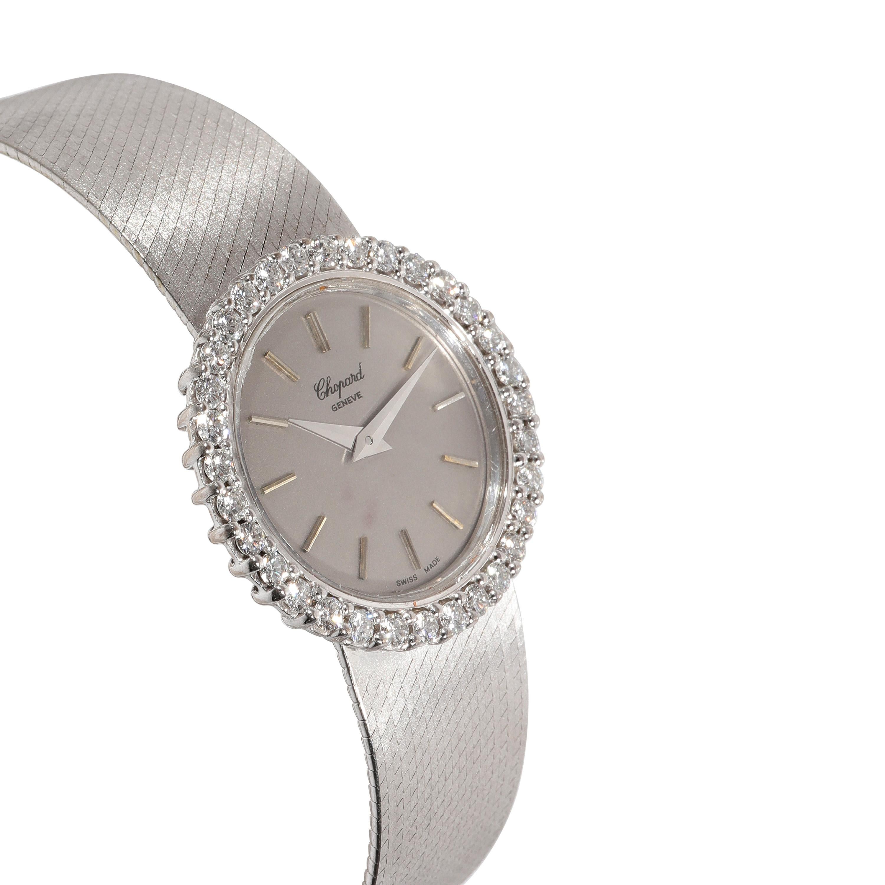 Chopard Classique 810 Women's Watch in  White Gold 1