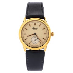 Chopard Classique Round Manual Watch Rose Gold and Leather 33