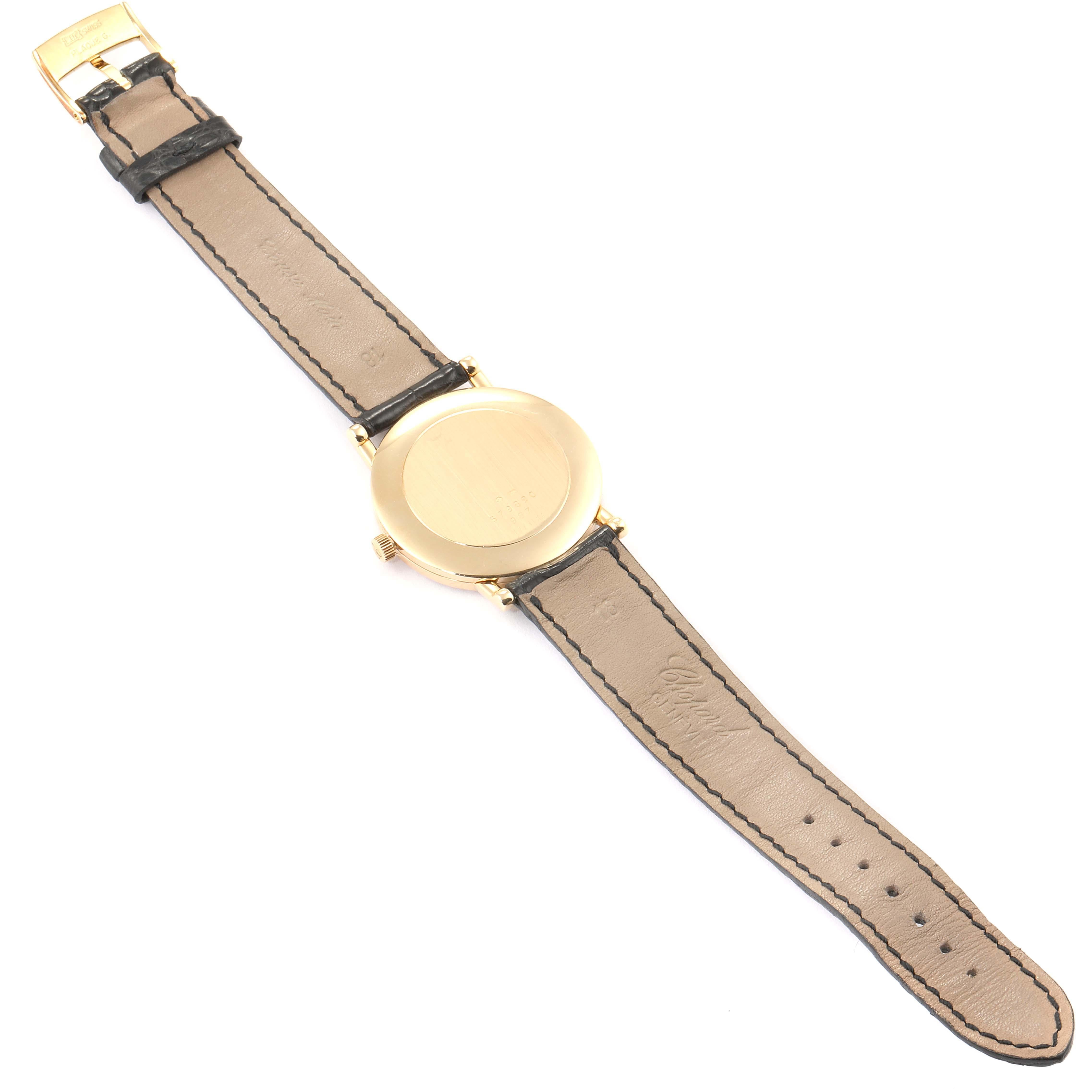 Chopard Classique Yellow Gold Diamond Men's Watch 3154 For Sale 7