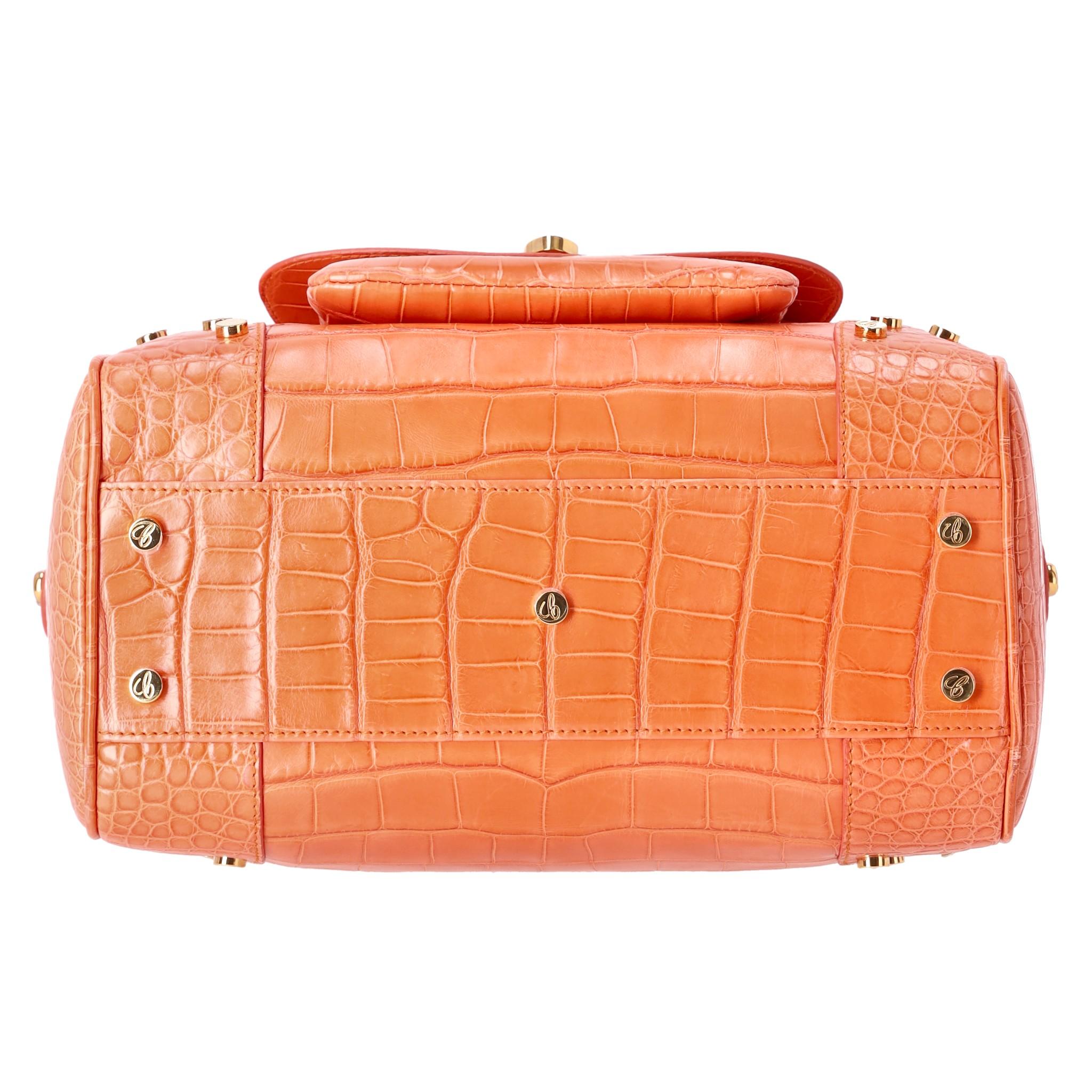 Women's Chopard Crocodile Skin Carolina Bag For Sale