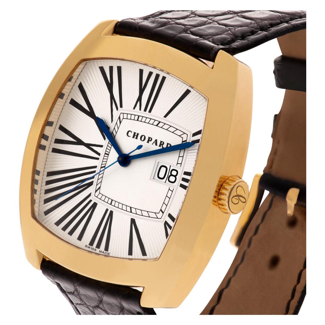Men's Chopard Date Vision Watch in 18k Yellow Gold, Auto w/Sweep Seconds and Date