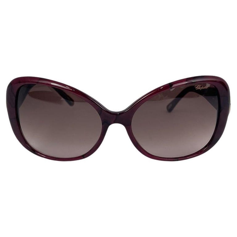 Chopard Deep Purple Sunglasses For Sale at 1stDibs