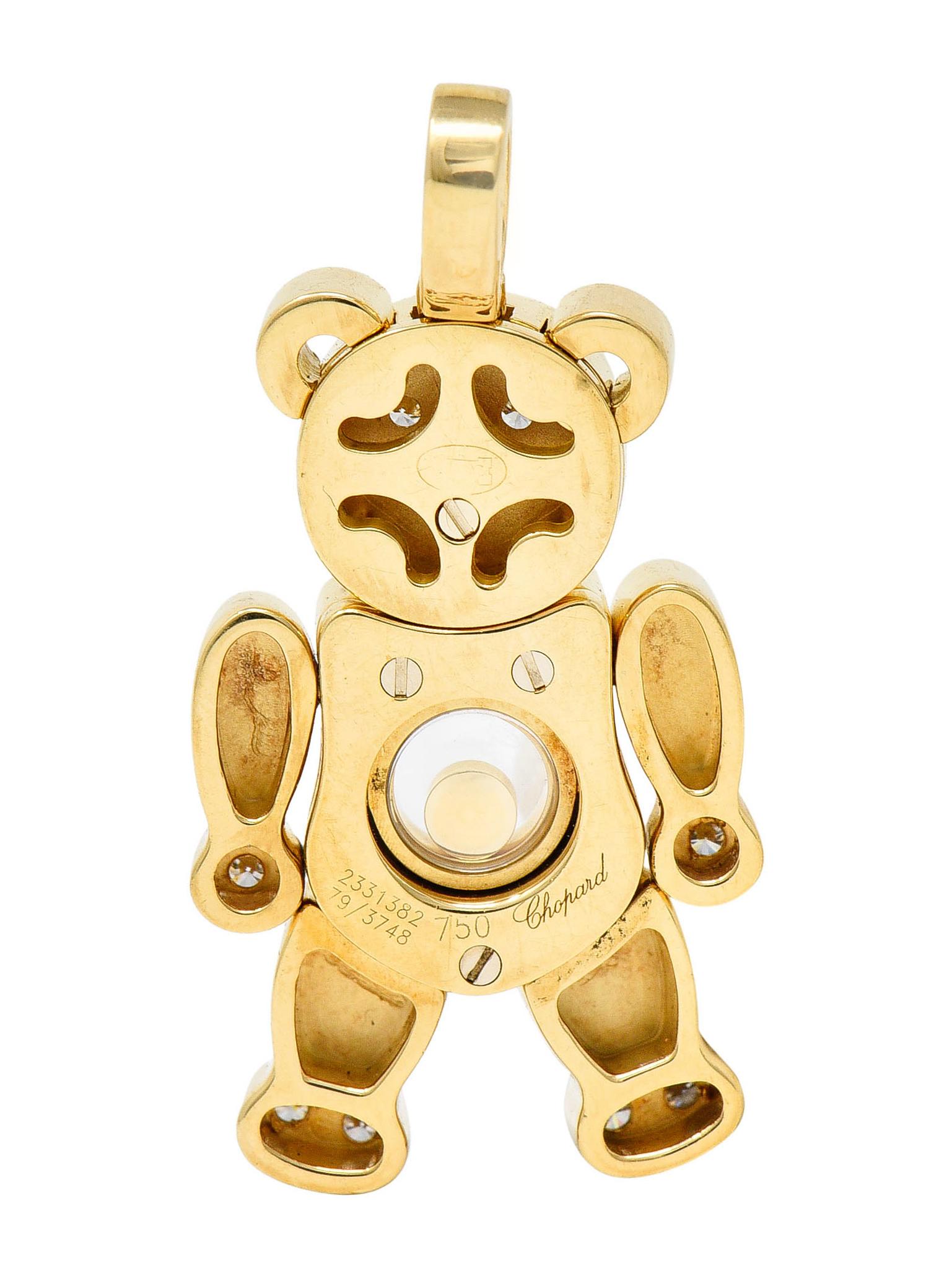 chopard bear necklace